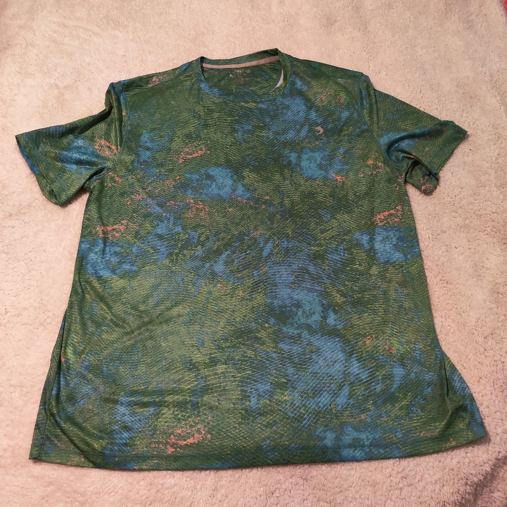 Reel Legends Short Sleeve Performance Fishing Hunt Camp Shirt Men's Size XL